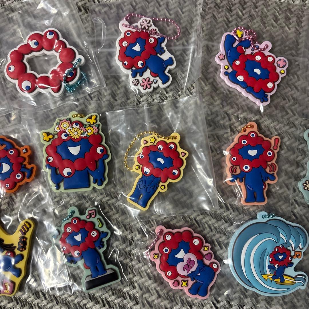 14個セット　ミャクミャク　ぷっくりラバマスビスケット