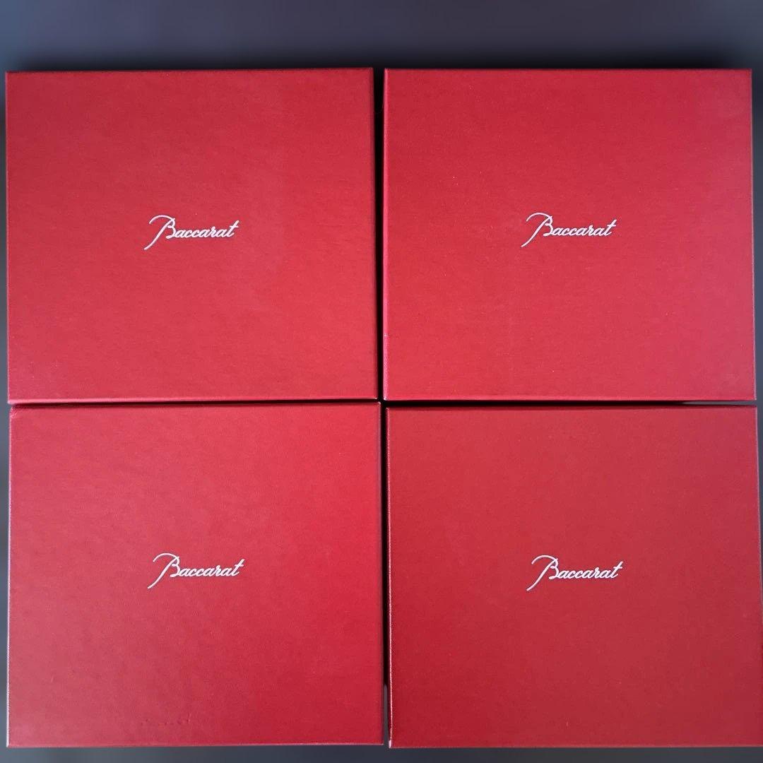 Baccarat ミルニュイプレート16cm 4枚セット