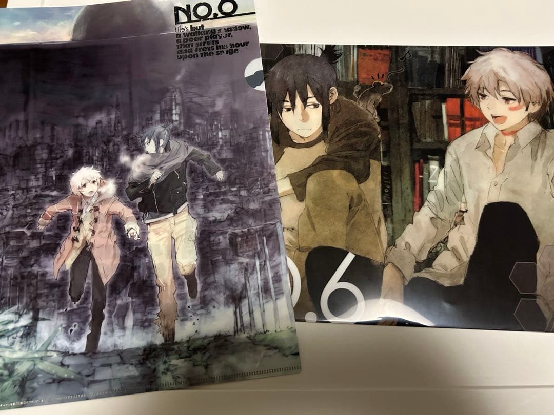 No.6 あさのあつこ toi8 ポストカード ペーパー クリアファイル 特典