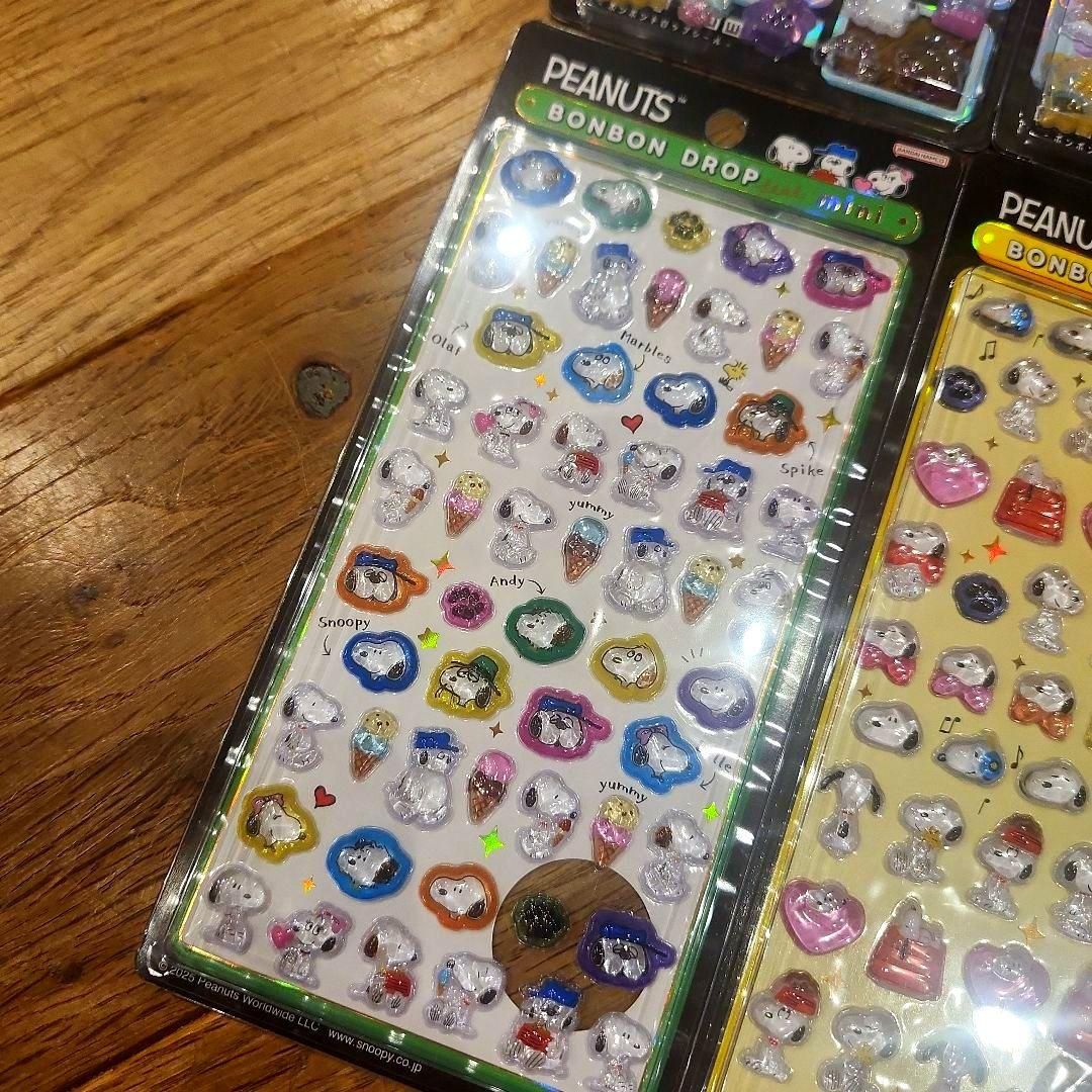 ボンボンドロップシール　ぷくっとシール　シールバインダー　12点