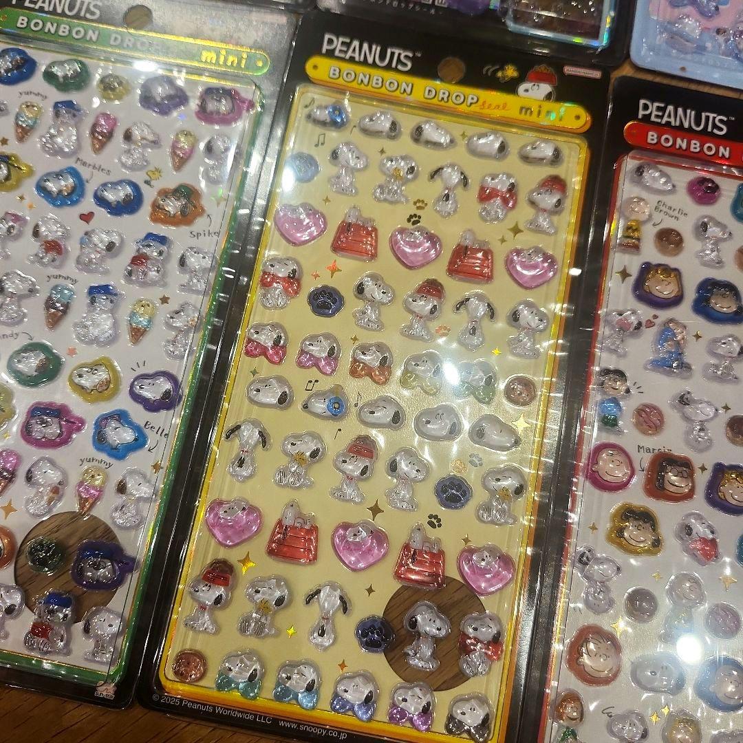 ボンボンドロップシール　ぷくっとシール　シールバインダー　12点