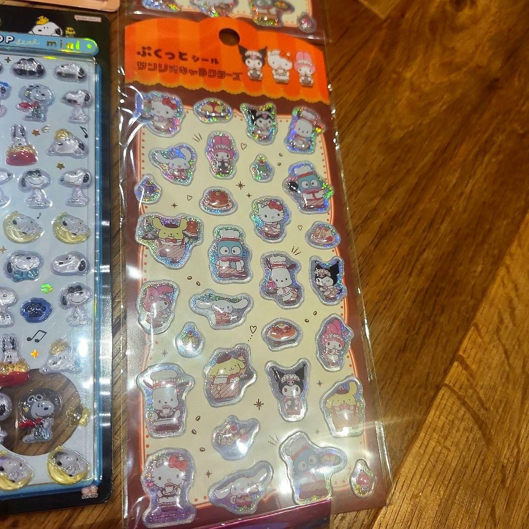 ボンボンドロップシール　ぷくっとシール　シールバインダー　12点