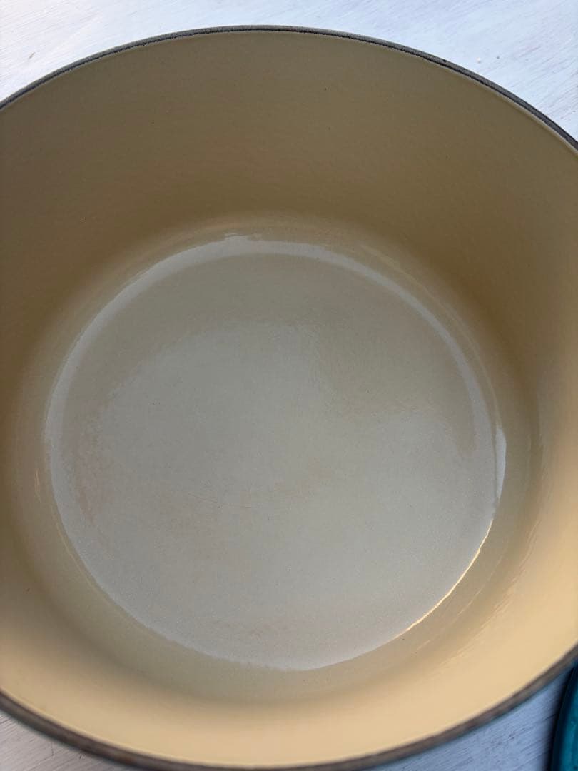 LE CREUSET ターコイズ ホーロー鍋 24