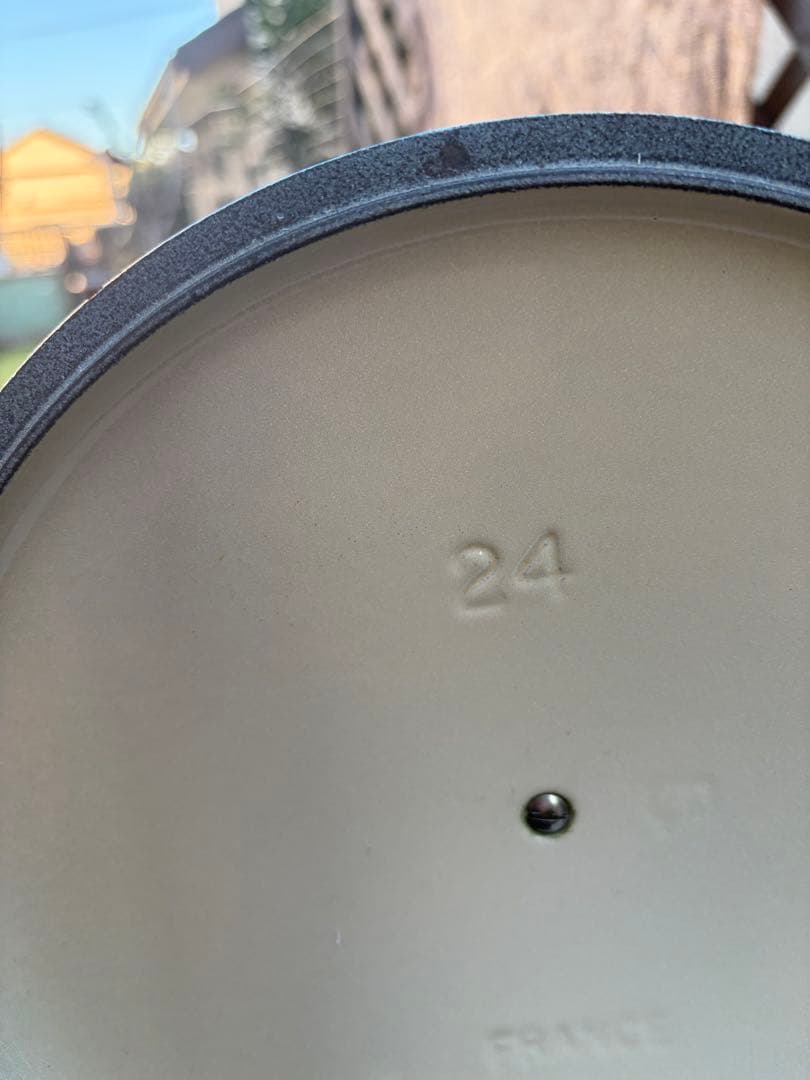 LE CREUSET ターコイズ ホーロー鍋 24
