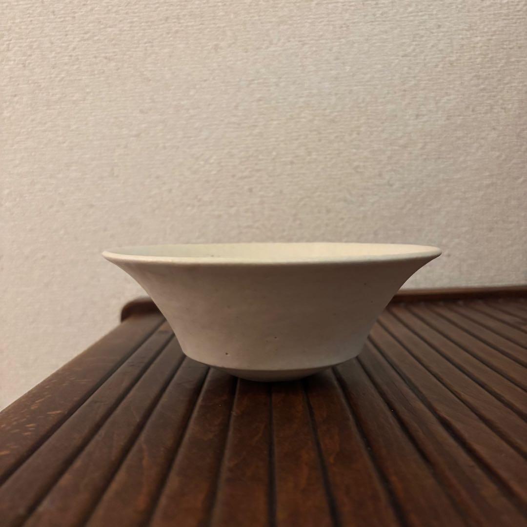 船串篤司さん　白釉　スープボウル　2点セット