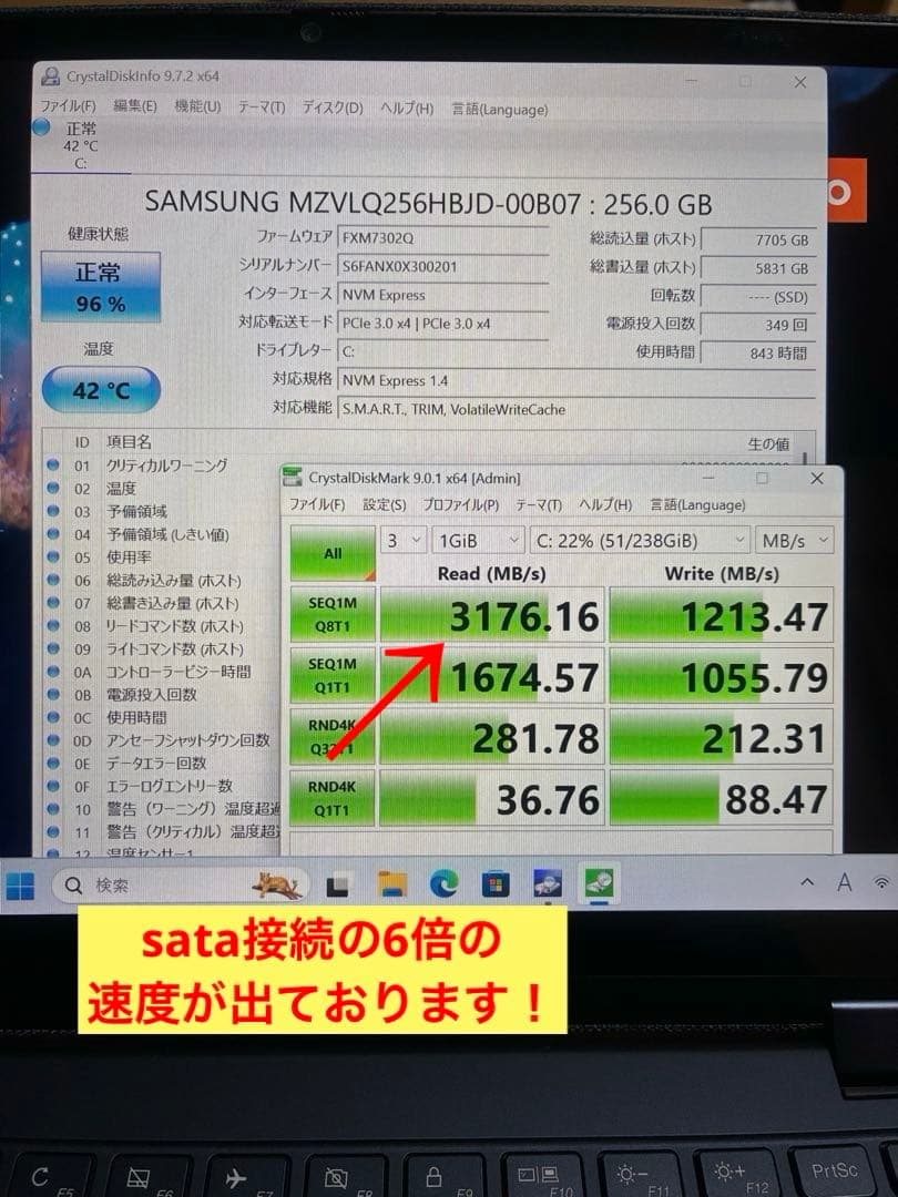 Lenovo yoga6 13ALC6 ファブリックモデル　2in1