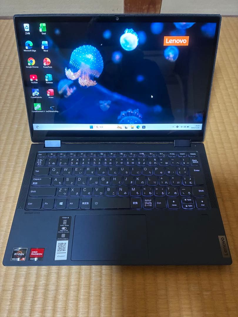 Lenovo yoga6 13ALC6 ファブリックモデル　2in1