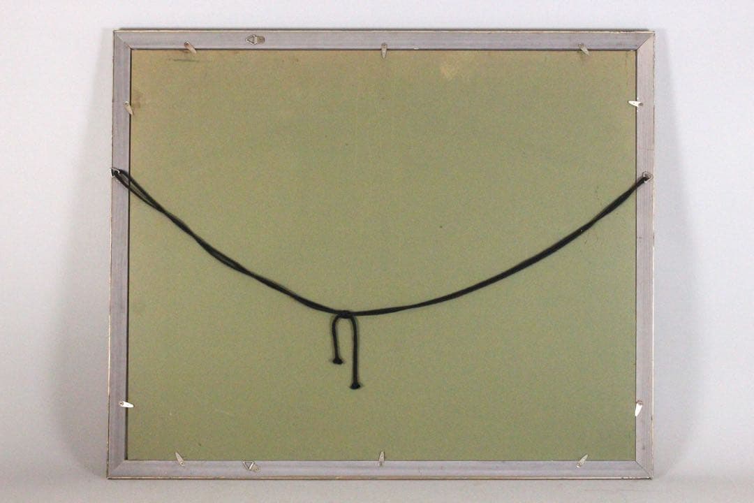 No4831 額装　サージ・マルジス　リトグラフ　「読書のひととき」　送料無料