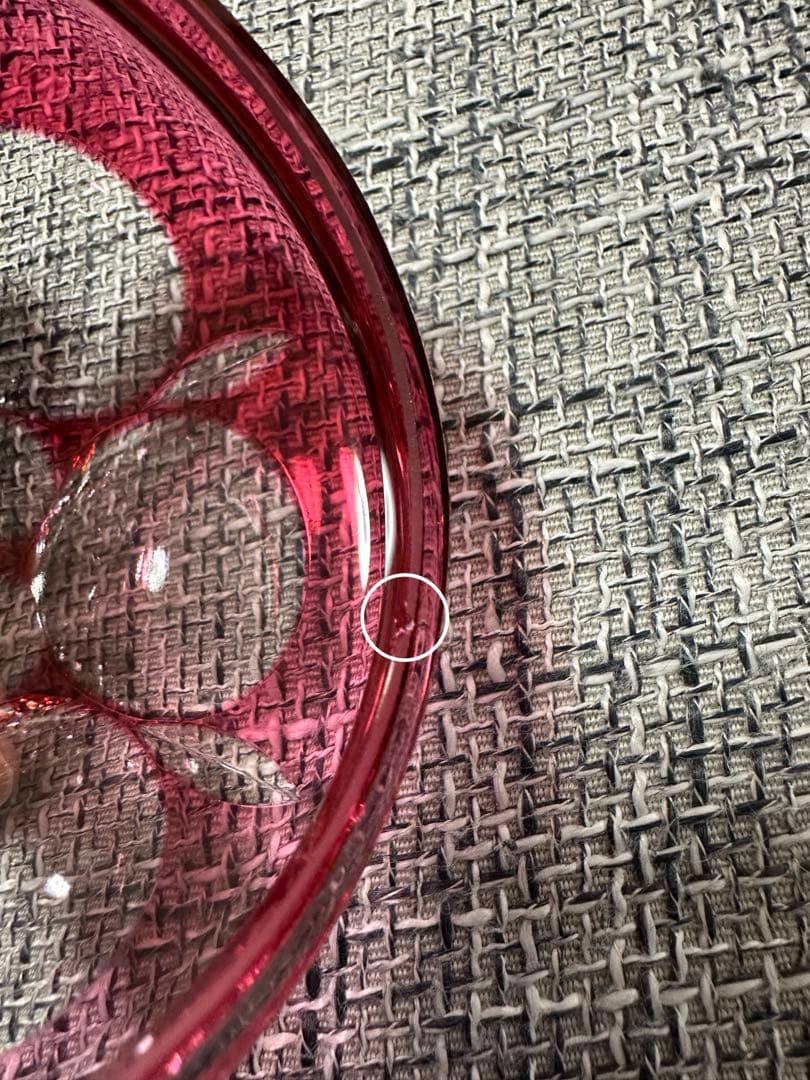 KAGAMI CRYSTAL カガミクリスタル キャンディポット