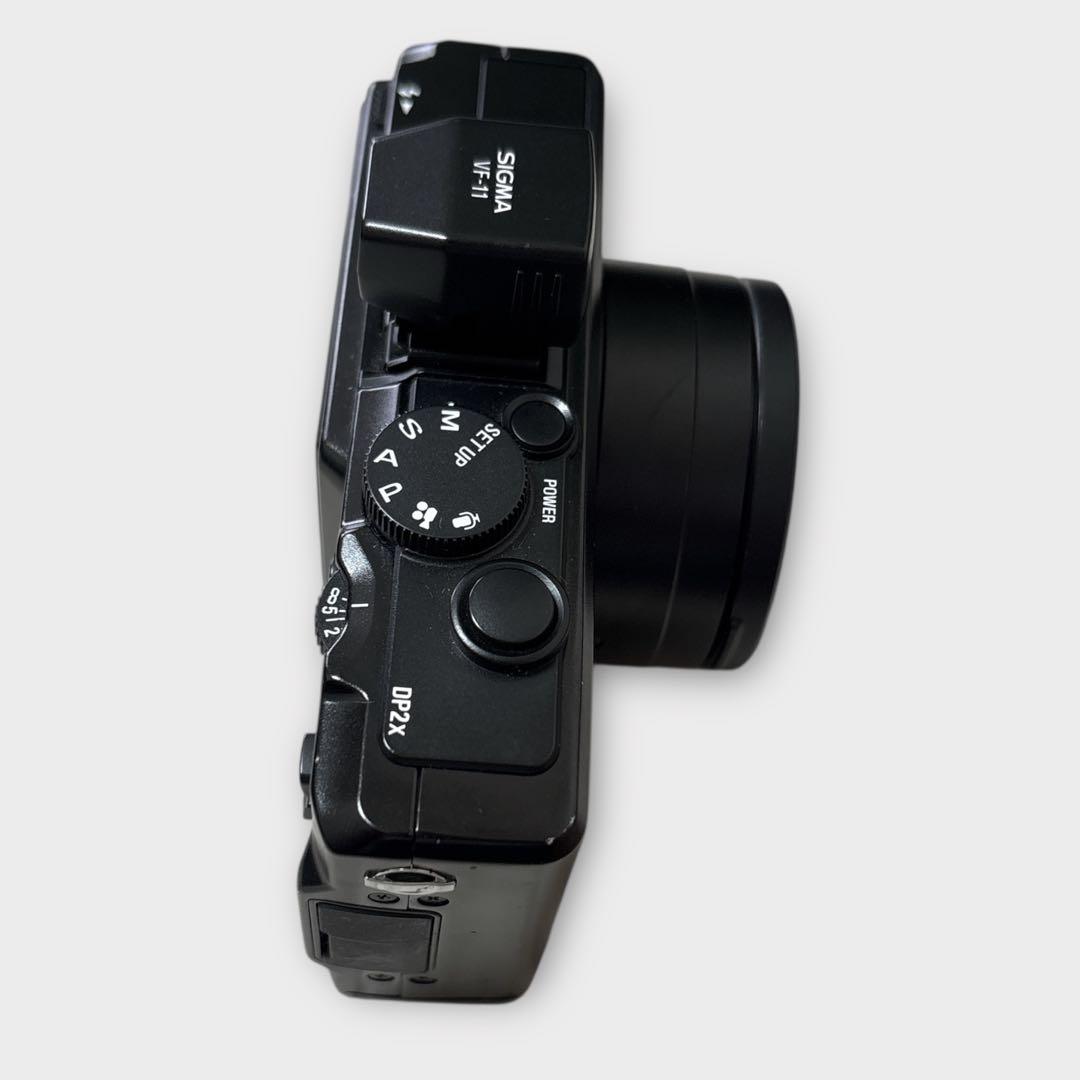 【美品】SIGMA DP2X ビューファインダー レンズフード 電池2個 箱付き