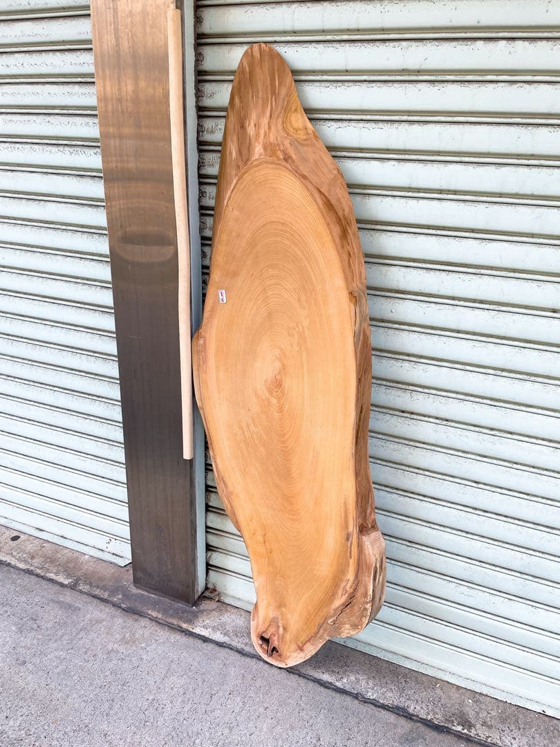 天然一枚板　欅　無垢板木材　カウンターテーブル　ベンチ天板　サイドテーブル