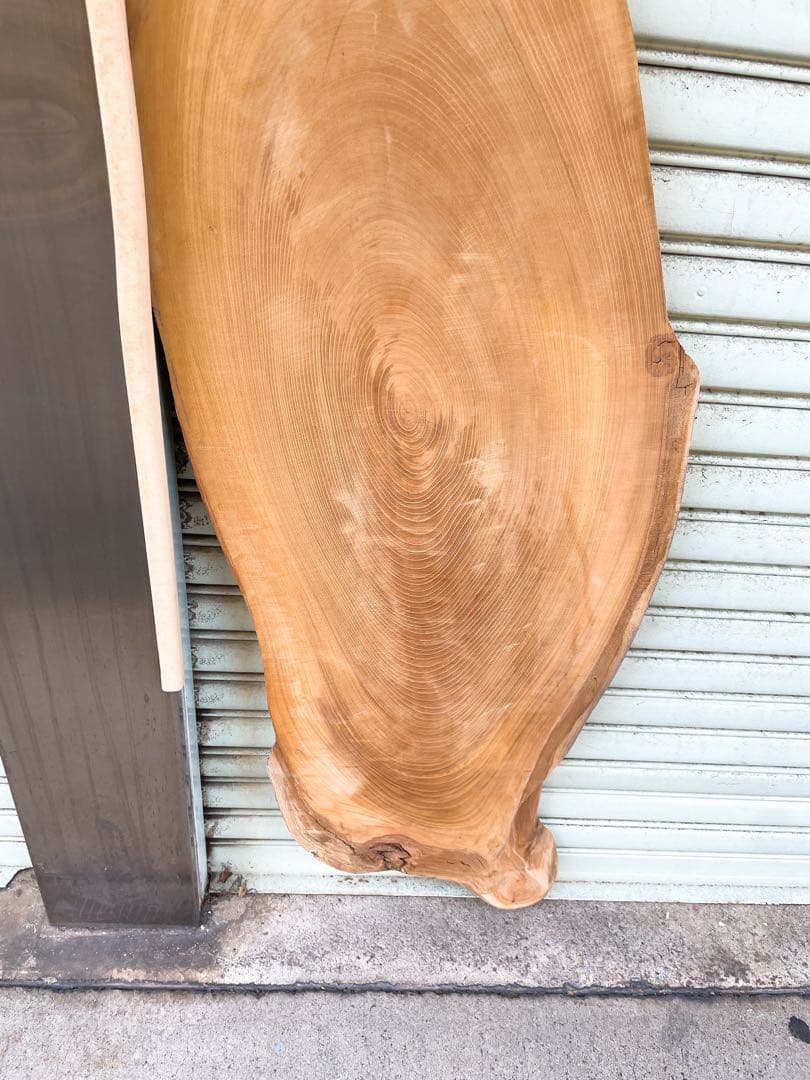 天然一枚板　欅　無垢板木材　カウンターテーブル　ベンチ天板　サイドテーブル