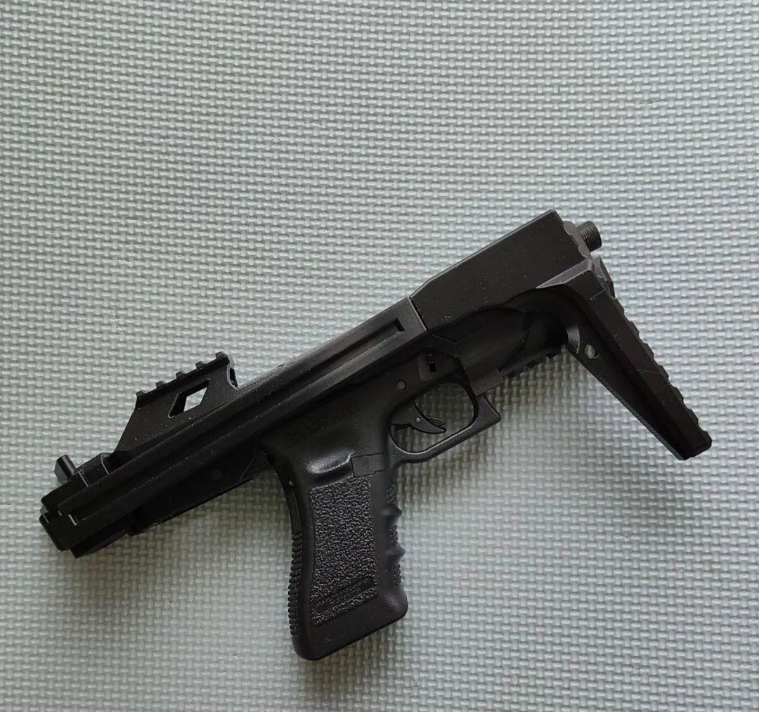 ミニマムカービンキット 折畳みストック東京マルイガスガンGlock17gen3用