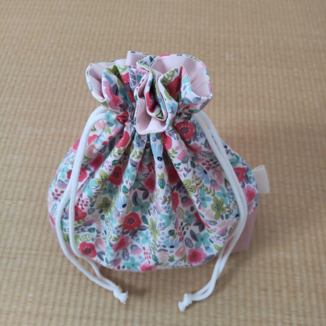 ちゃん♡プロフ確認様✨お取置中　お弁当袋／アールグレイフラワー8