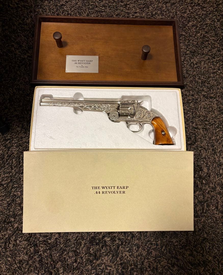【OK牧場】最強44マグナム リボルバー◎ フランクリンミント ワイアットアープ