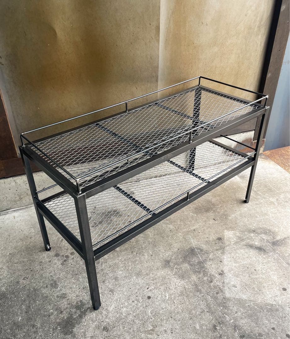 アイアンボタニカルラック　アイアン家具　アイアンラック　植物棚　アガベ　塊根植物