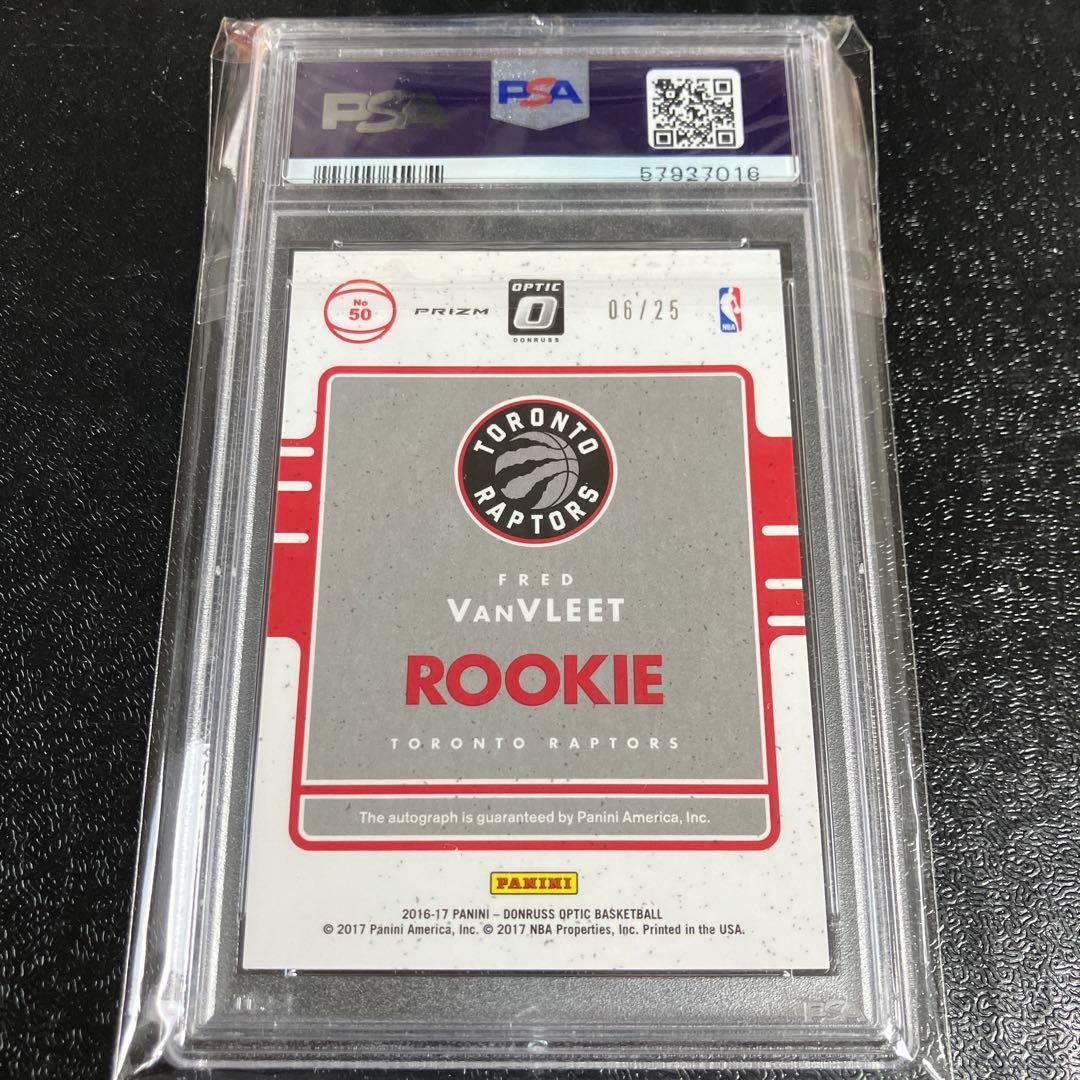 NBA カード Fred Vanvleet ルーキー 直筆サイン 25枚限定