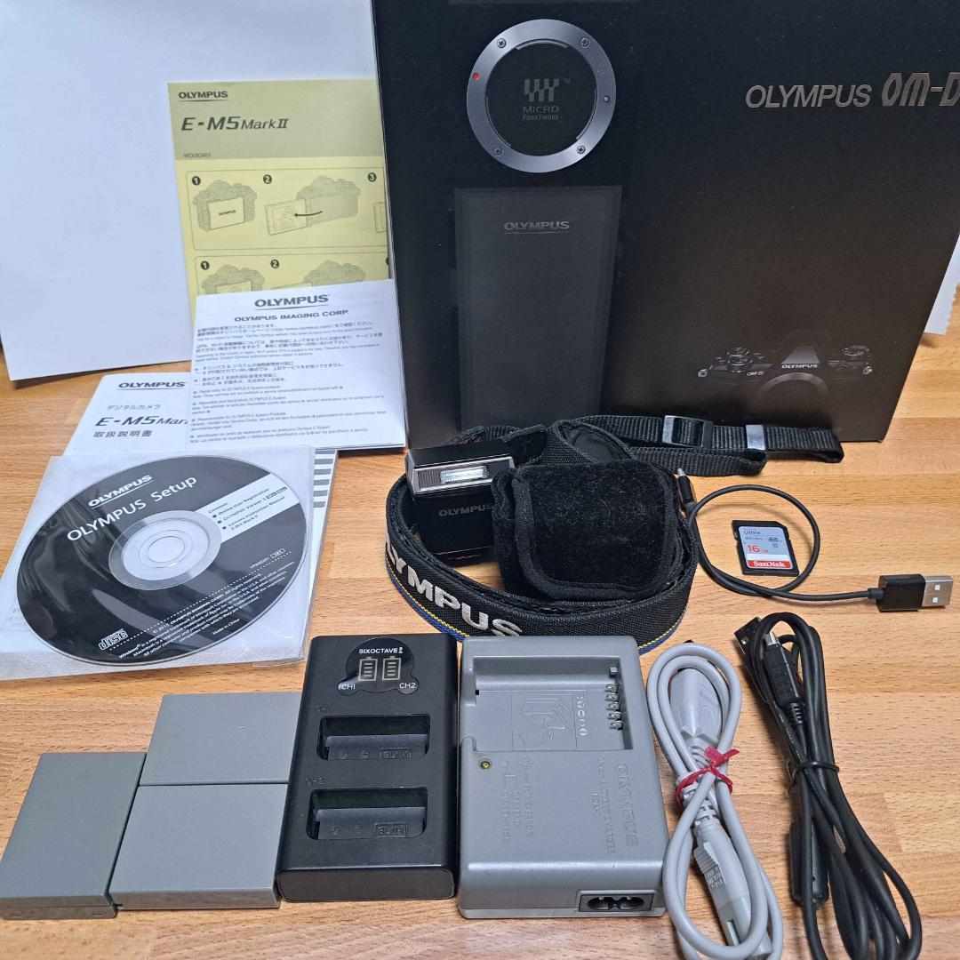 ※2/28まで OLYMPUS OM-D E-M5 MarkⅡ【中古美品】