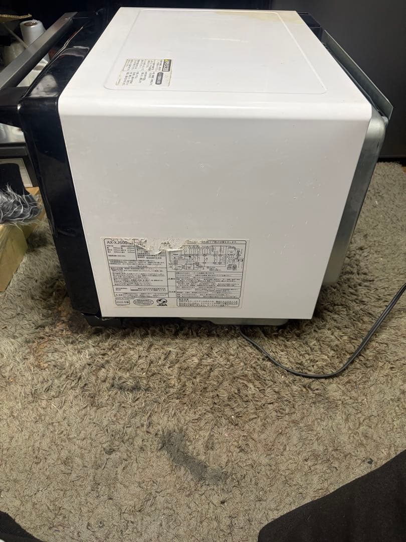 SHARPウォーターオーブンヘルシオ. AX- J600-W