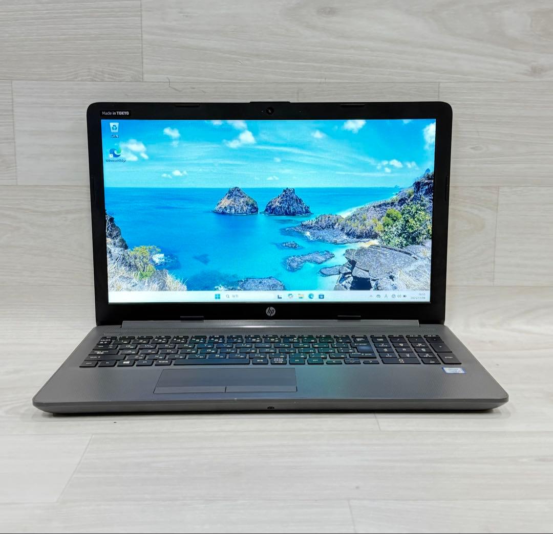 7世代hpエイチピーノートパソコン/メモリー8GB/15インチSSD-256GB