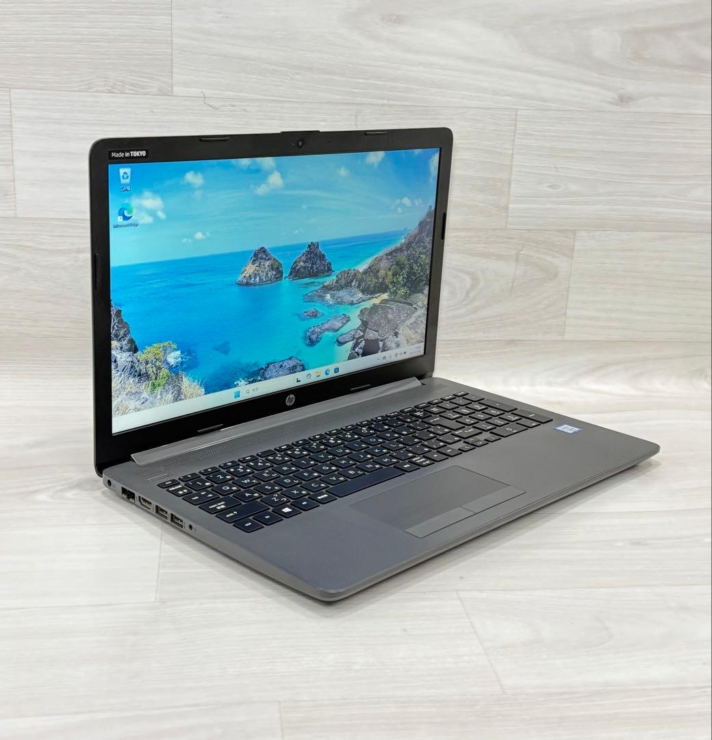 7世代hpエイチピーノートパソコン/メモリー8GB/15インチSSD-256GB