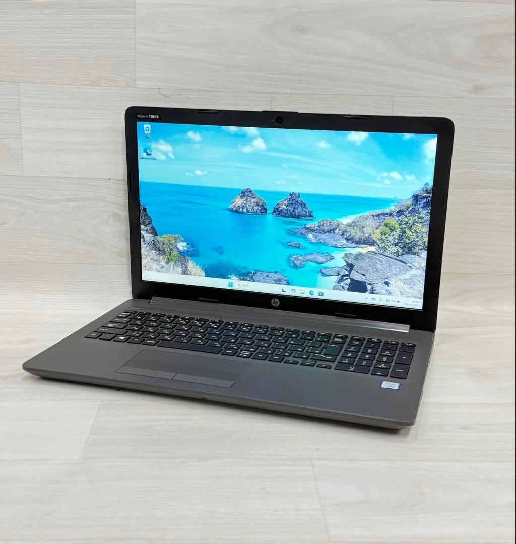 7世代hpエイチピーノートパソコン/メモリー8GB/15インチSSD-256GB