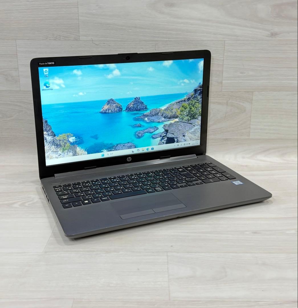 7世代hpエイチピーノートパソコン/メモリー8GB/15インチSSD-256GB