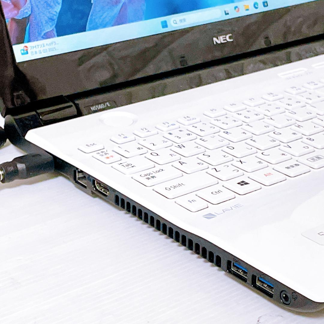 NEC【写真たっぷり保存】1TB ノートパソコン Windows11 ノートPC