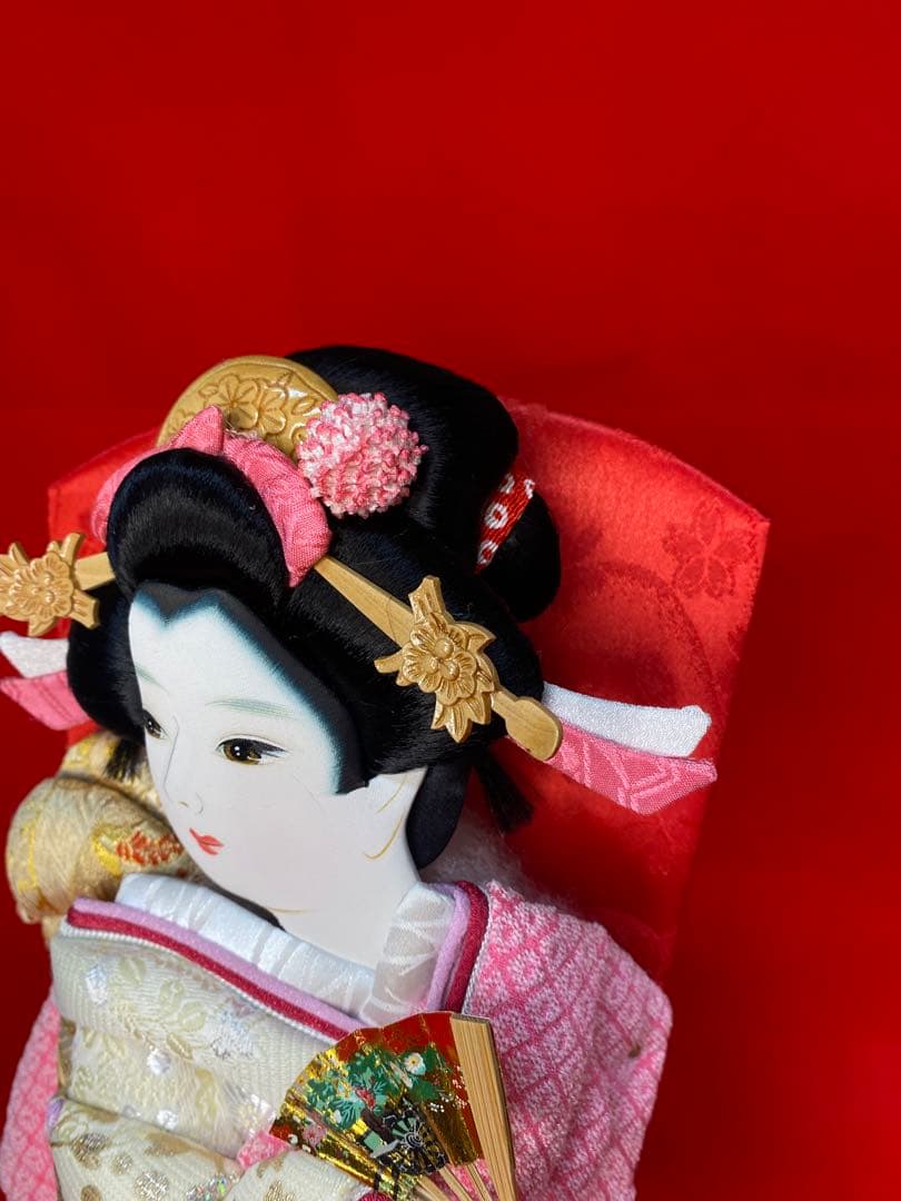 東京久月　羽子板ガラスケース１０号・サイズ　間口約２３×奥行約２１×高さ約４７㎝