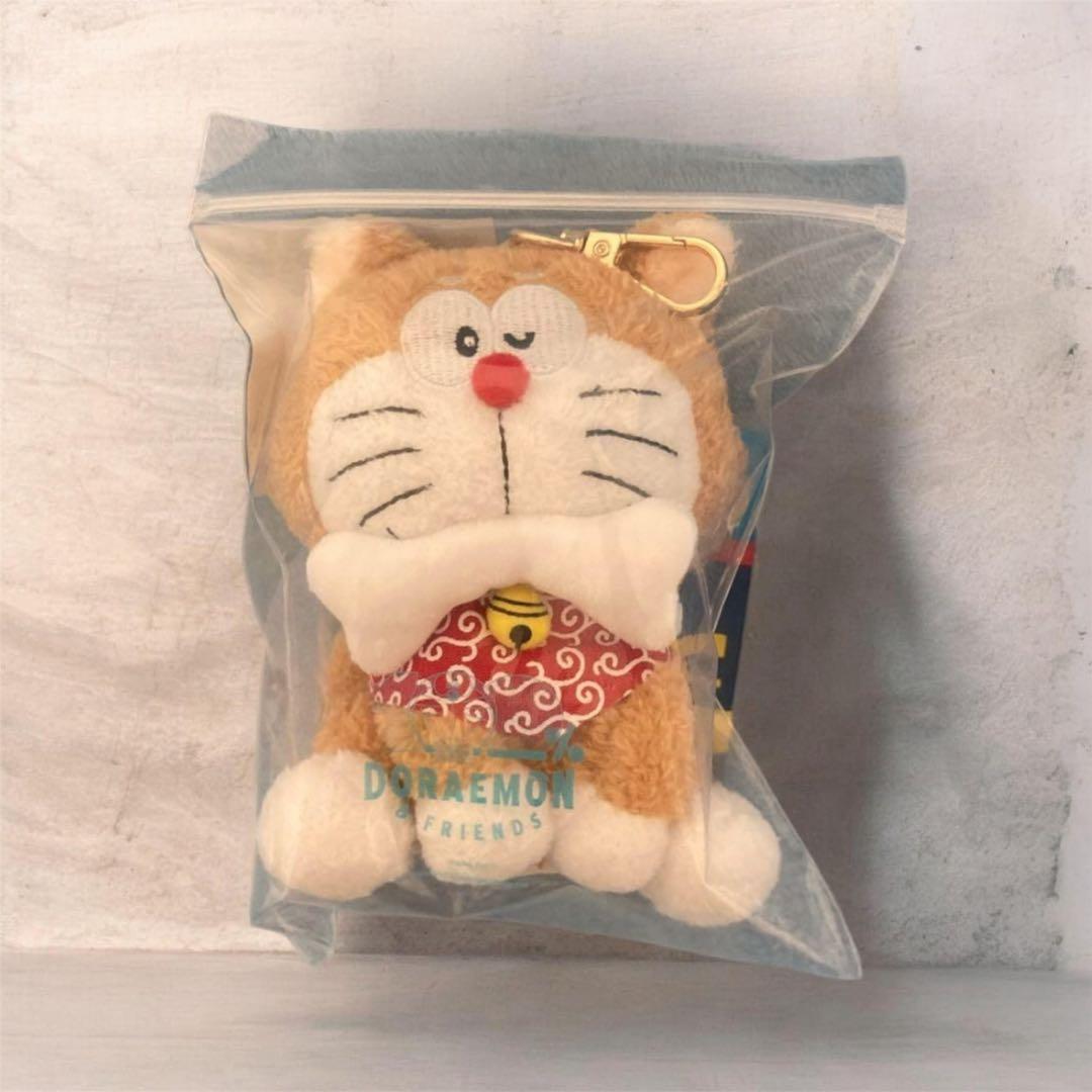 100％ドラえもん＆フレンズ 柴犬　しば犬　キーチェーン 桜ドラえもん入場特典