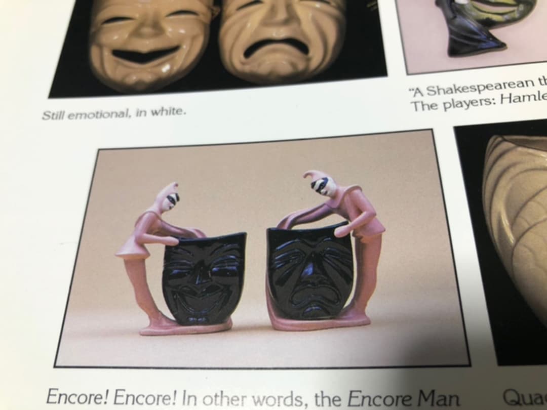 63 セラミックアーツスタジオ　アンコールマン　ツーフェイス　50s レア