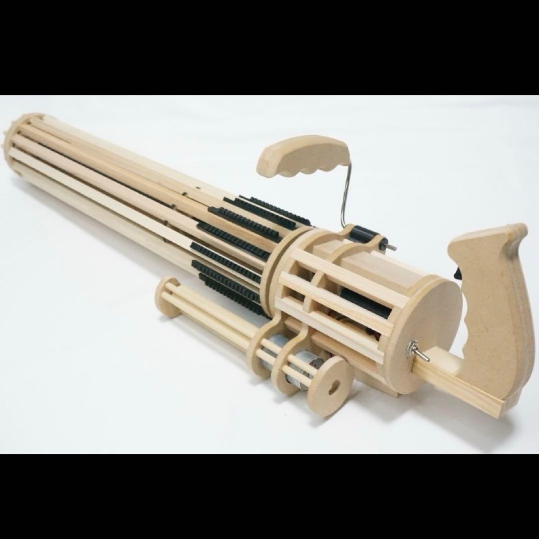 電動　ガトリング　ゴム銃
