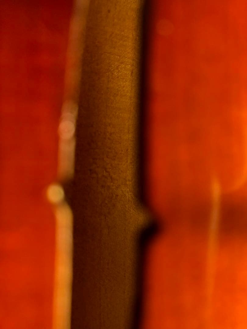 【コメント&説明欄必読!駒&魂柱調整済】ノーラベル 中古 バイオリン① 4/4