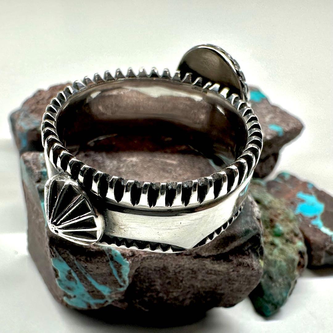 ネイティブアメリカンスタイル　オールドストック　スモーキービズビー　ハンドメイド