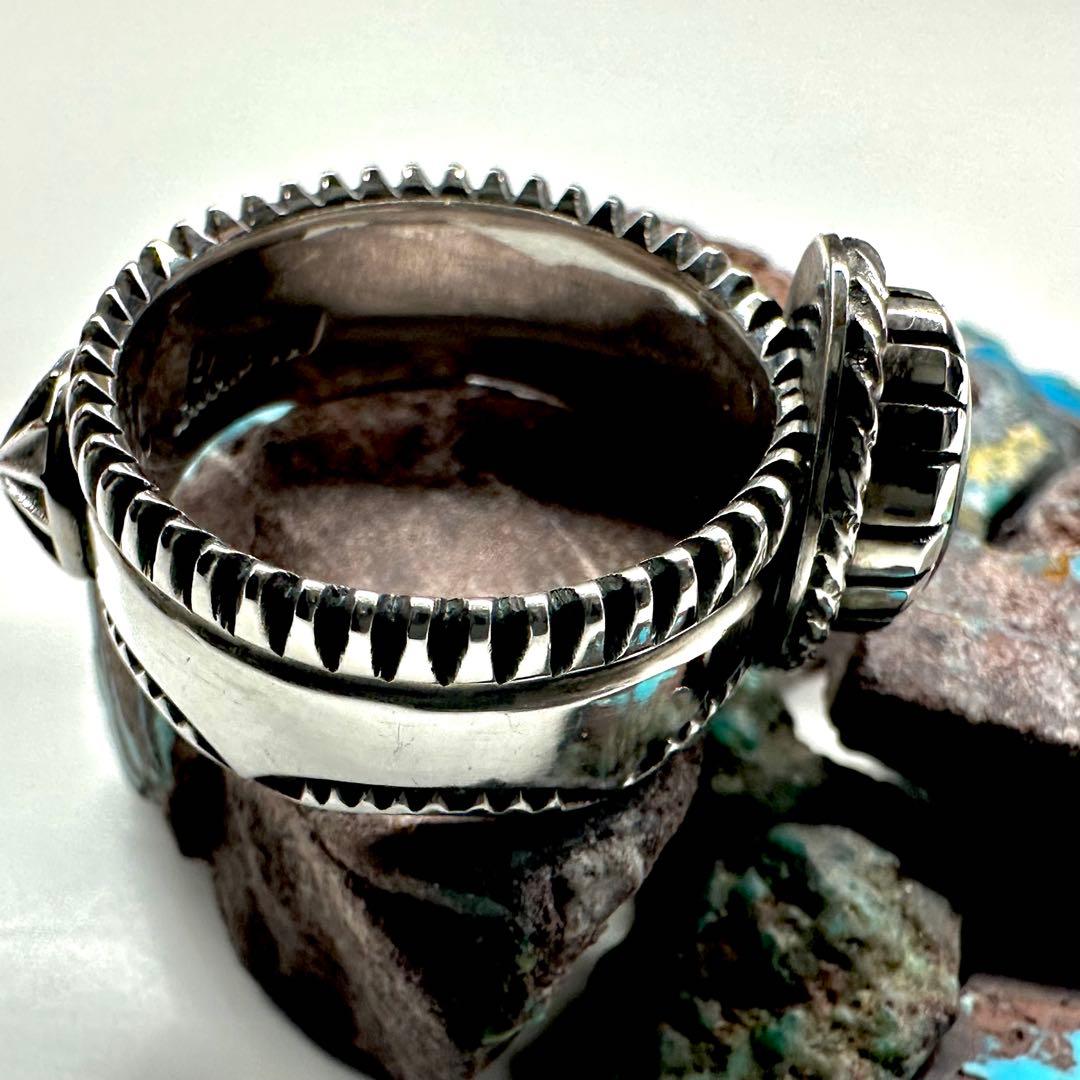 ネイティブアメリカンスタイル　オールドストック　スモーキービズビー　ハンドメイド