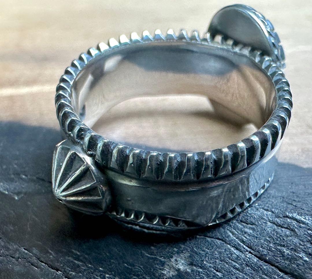 ネイティブアメリカンスタイル　オールドストック　スモーキービズビー　ハンドメイド