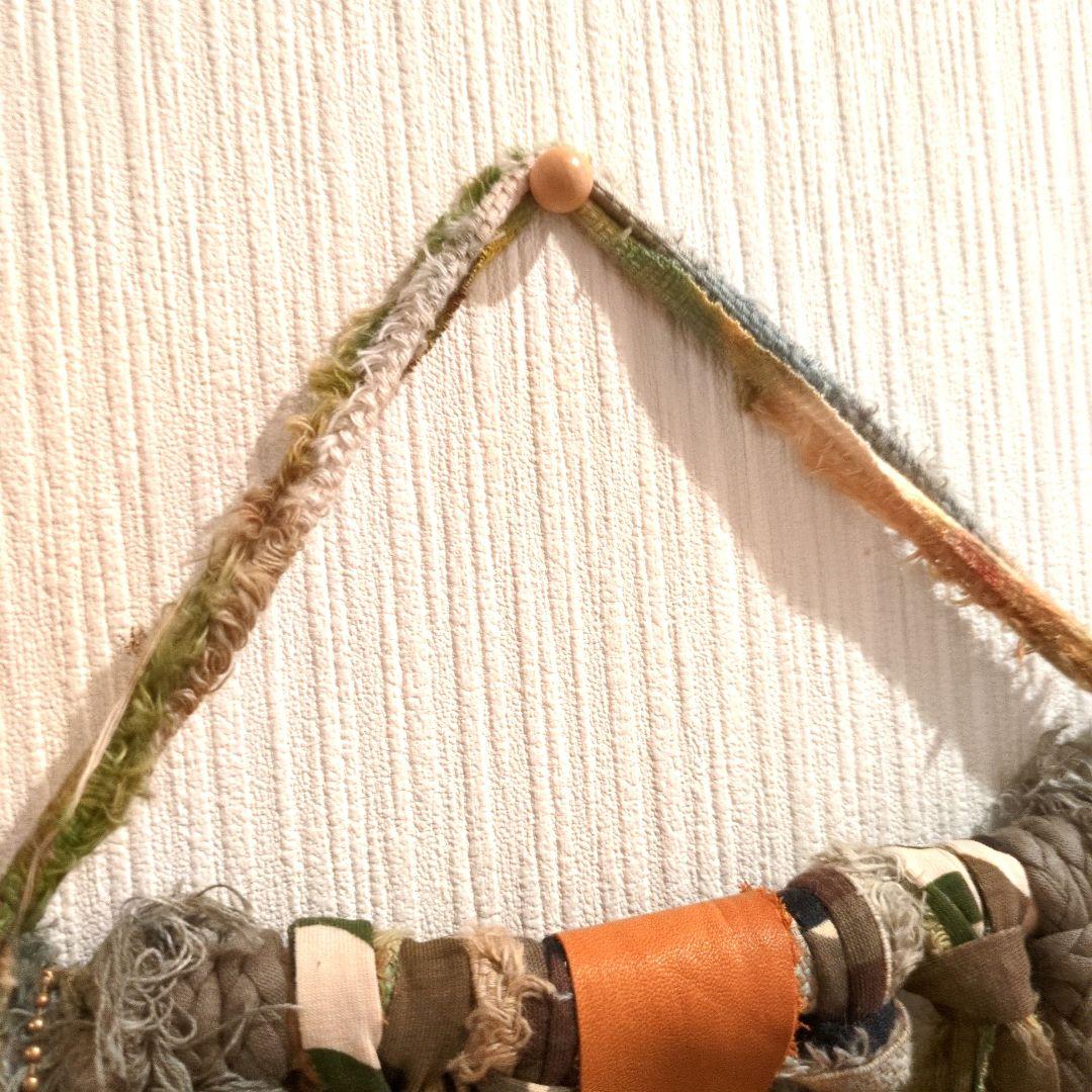 ［SALE］デニムリメイク☆手染めポケット✨Military☆★男前タペストリー