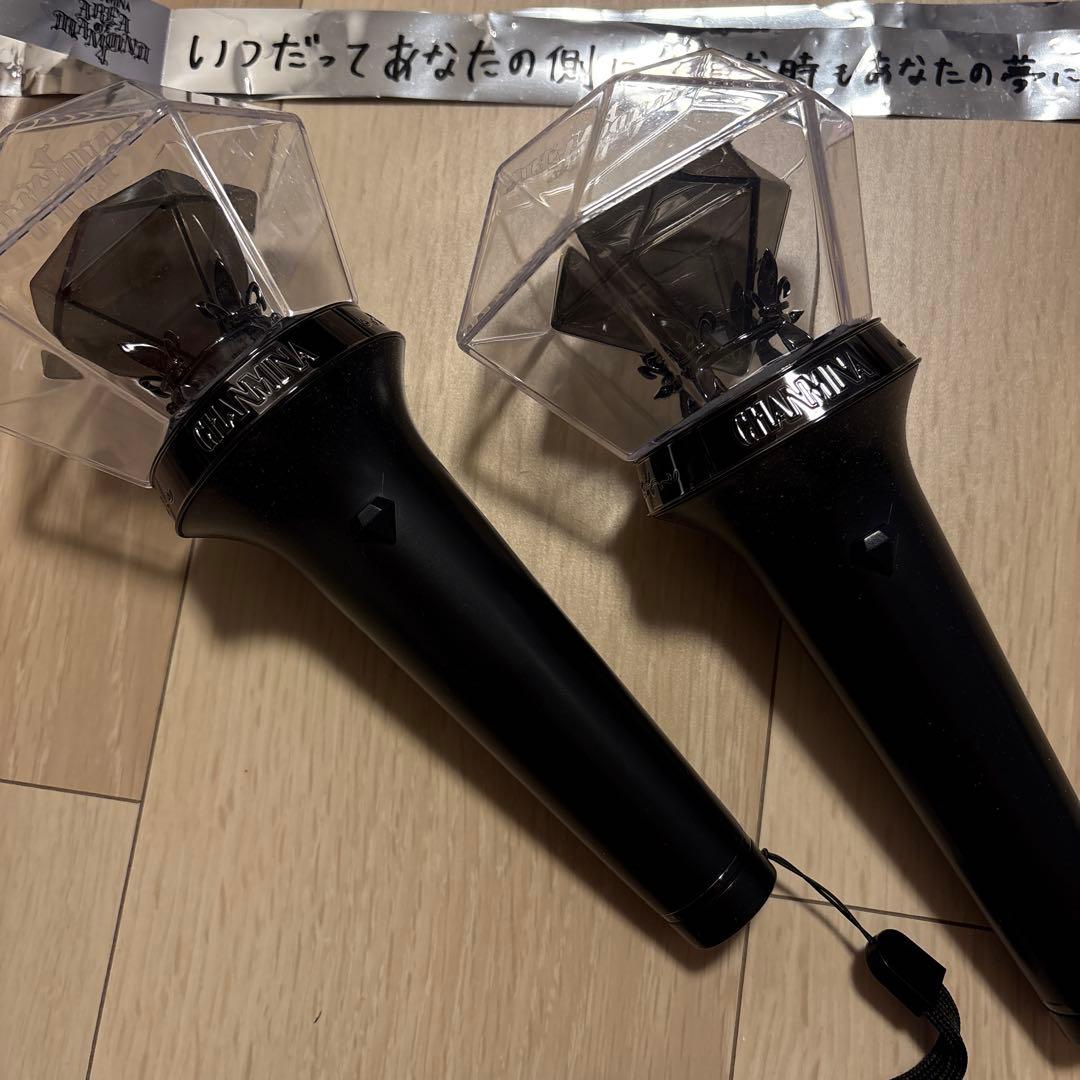 ちゃんみな AOD4ライブグッズペンライト×2 テープセット×2