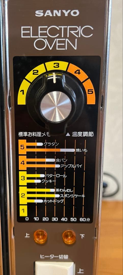 昭和レトロ アンティーク SANYO 三洋 電気オーブン トレー付 家電