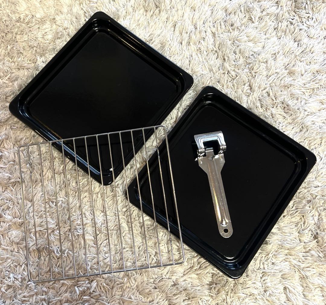 昭和レトロ アンティーク SANYO 三洋 電気オーブン トレー付 家電