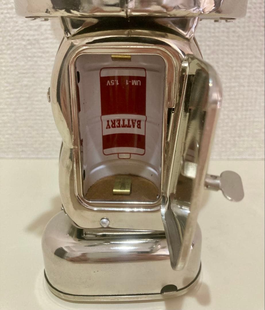 大阪ブリキ玩具/Mechanized Robot/メカナイズドロボット/シルバー