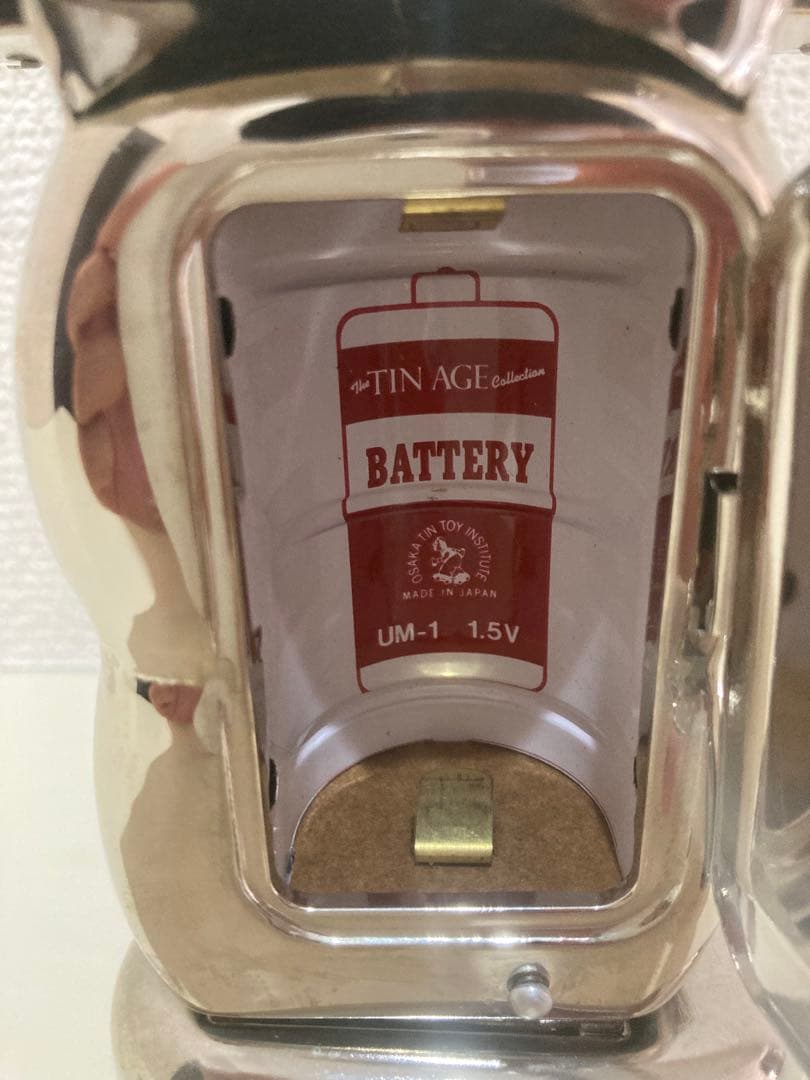 大阪ブリキ玩具/Mechanized Robot/メカナイズドロボット/シルバー