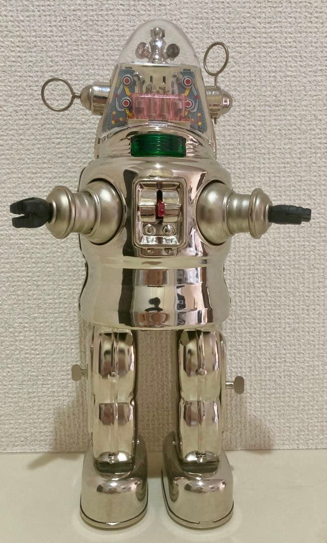 大阪ブリキ玩具/Mechanized Robot/メカナイズドロボット/シルバー
