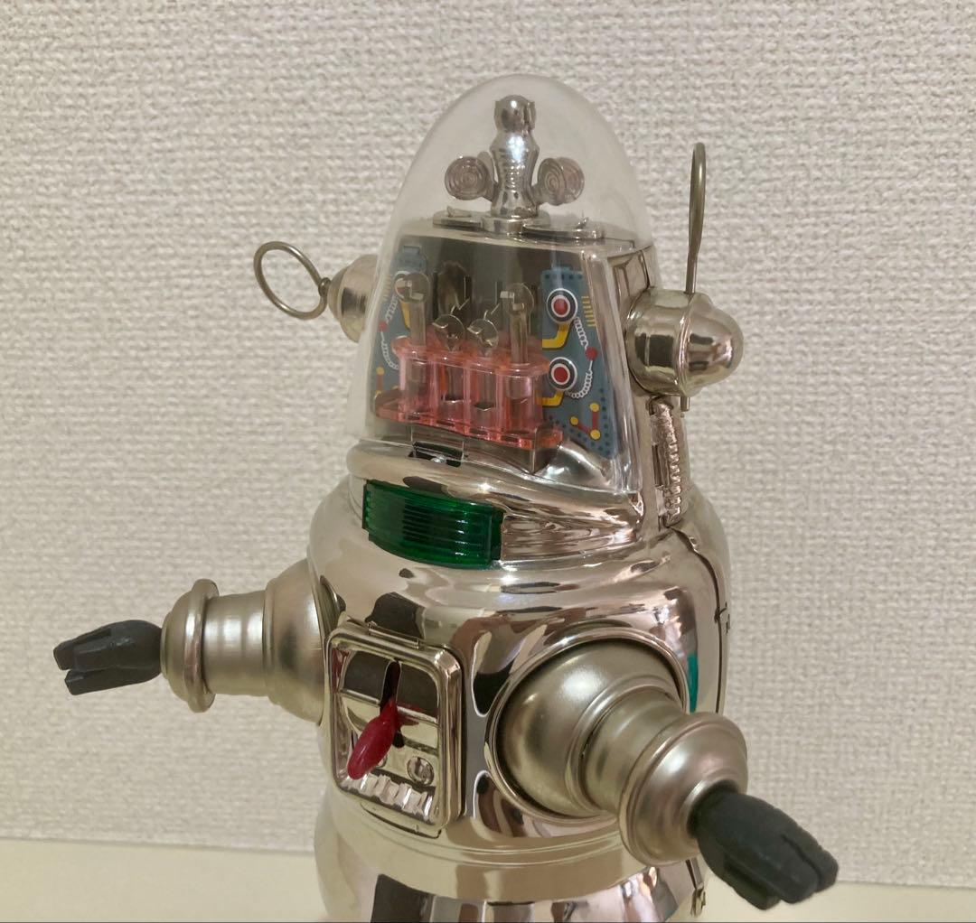 大阪ブリキ玩具/Mechanized Robot/メカナイズドロボット/シルバー