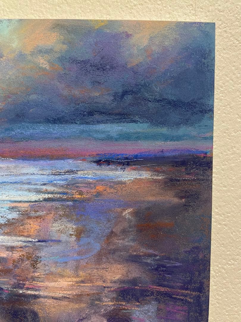 ソフトパステル画「静かな余白」