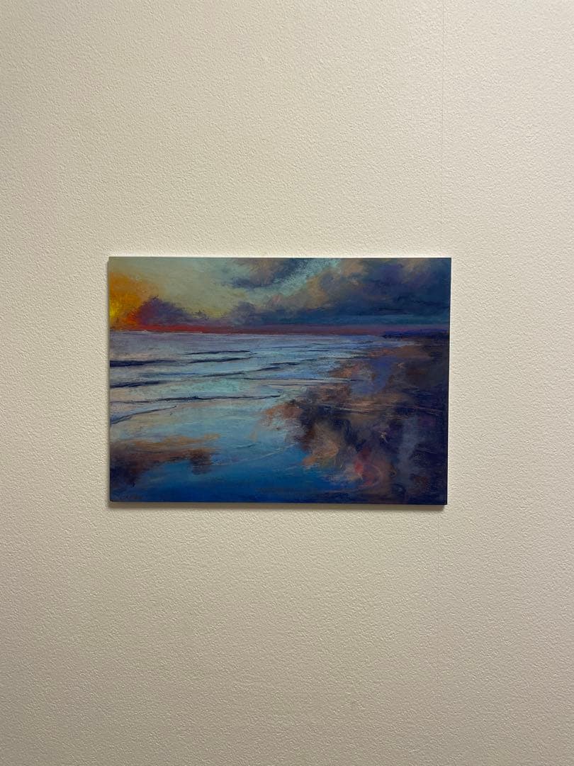 ソフトパステル画「静かな余白」