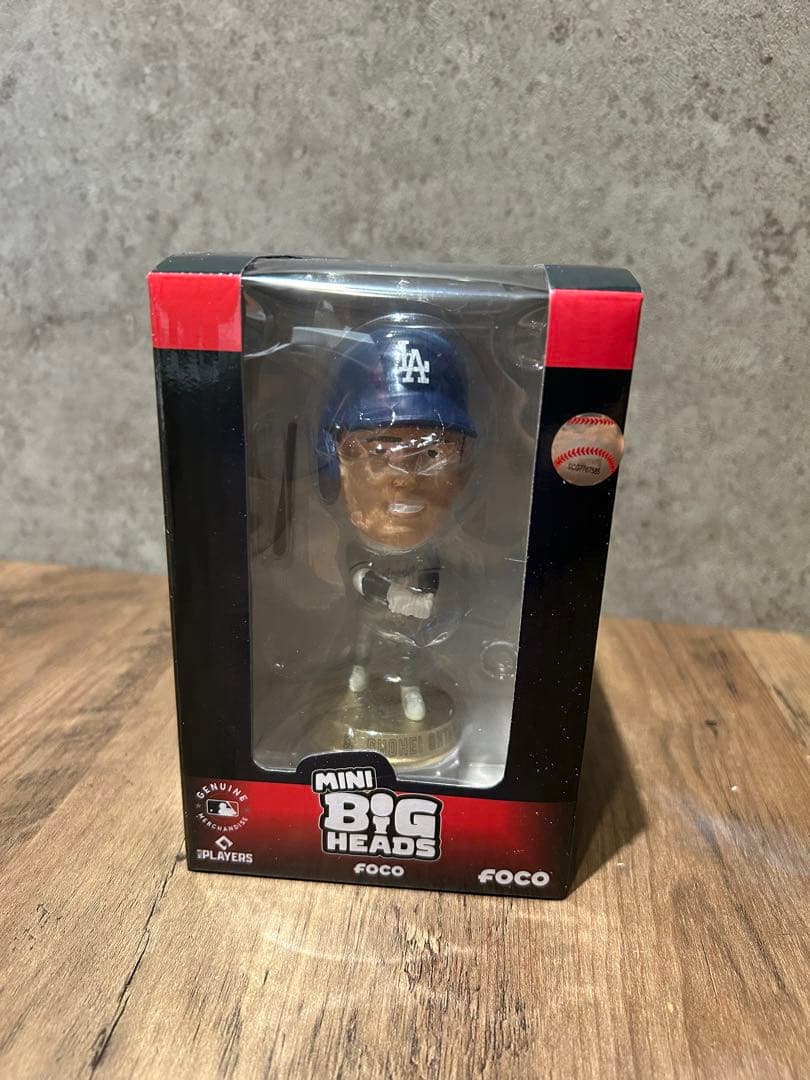 激レア　大谷翔平 2024年 ドジャース ロード アウェー ミニ・ボブルヘット
