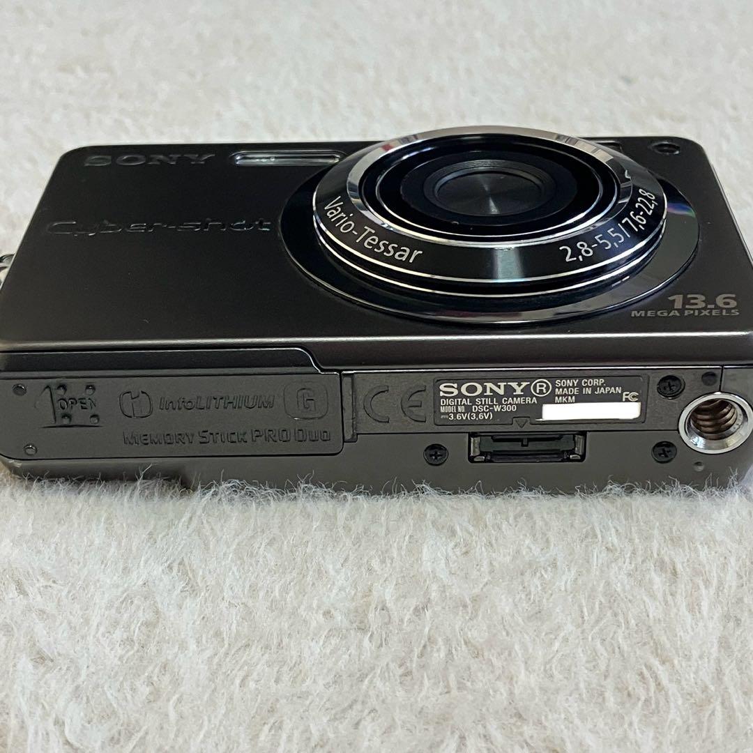 tnkg 　SONY DSC-W300 動作品　液晶・ダイヤルキー不備あり