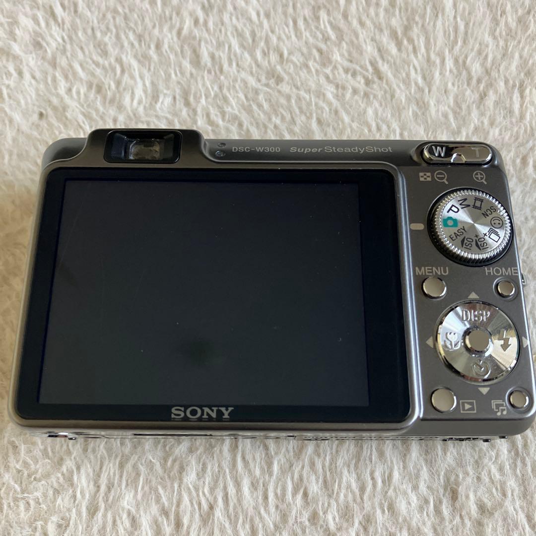 tnkg 　SONY DSC-W300 動作品　液晶・ダイヤルキー不備あり