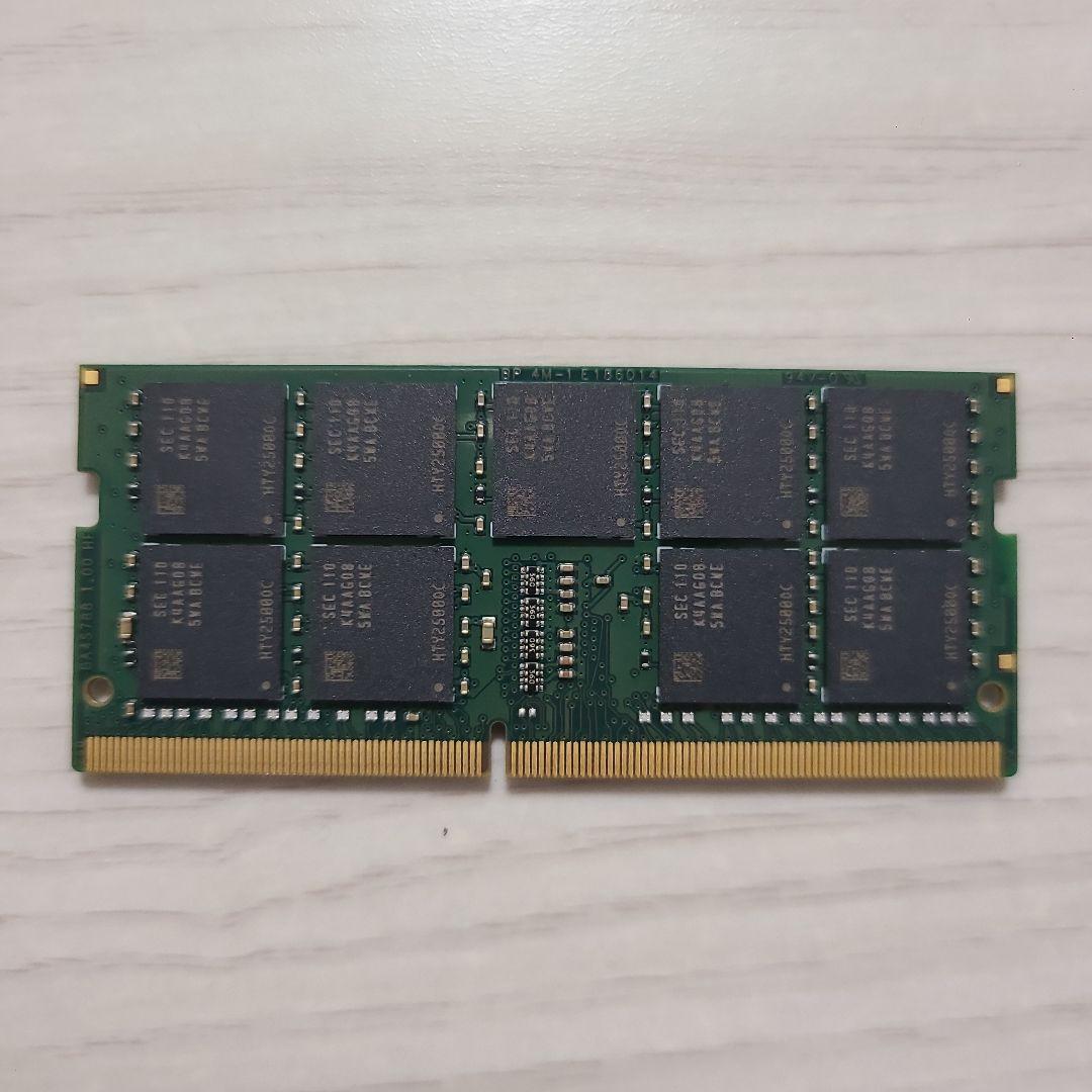 メモリー 32GB DDR4-3200 ECC SO-DIMM